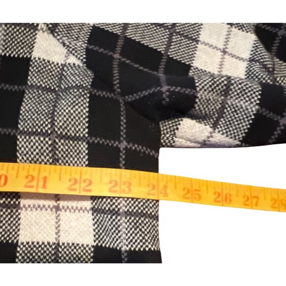 Denim & Co. Women Jacquard Knit One-Button Sweater Coat with Pockets Size L - Picture 4 of 7